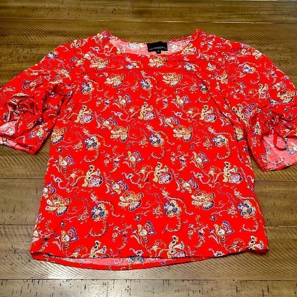 Cynthia Rowley printed top - Picture 1 of 7